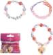 Disney Princess Kids Bracelet Gift Set – 3 Cute & Stylish Bracelets for Girls – Charm, Engraved & Stretchy Elastic Bracelets – Cute Jewellery Gift for Birthdays, Holidays & Everyday Wear