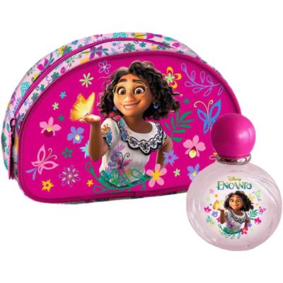Disney Encanto Kids Fragrance Gift Set – Natural Eau de Toilette (50ml) & Travel Toiletry Bag – Perfect Gift for Any Occasion & Everyday Use
