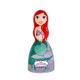 Disney Ariel The Little Mermaid 2-in-1 Kids Bubble Bath & Shampoo – Gentle, Paraben-Free with Vitamin E & A, pH Balanced for Sensitive Skin, 3D Bottle, Lightly Scented, Ages 3+, 250ml