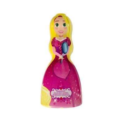 Disney Princess Rapunzel 2-in-1 Kids Bubble Bath & Shampoo – Gentle, Paraben-Free with Vitamin E & A, pH Balanced for Sensitive Skin, 3D Bottle, Lightly Scented, Ages 3+, 250ml