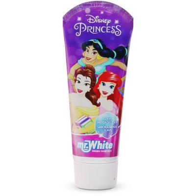 Disney Princess Kids Toothpaste – Fresh Mint Flavour, Fluoride & Calcium for Strong Teeth, Cavity Protection & Healthy Gums, Sugar-Free, Ages 3+, 75ml