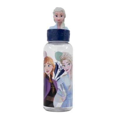 Disney Frozen 3D Ecozen Kids Water Bottle (560ml) - BPA-Free, Spill-Proof, Lightweight Reusable Sports Bottle, Eco-Friendly Hydration for School, Sports & Outdoor Adventures