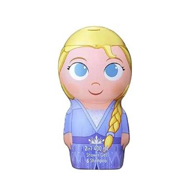 Frozen II Body Wash & Shampoo with Gentle Care Formula, 3D Elsa Figure (400ml)