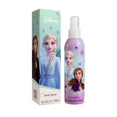 Disney Frozen Children Eau de Cologne Natural Perfume Spray, Vegan and Dermatologically tested Body Spray for Kids - Safe Daily Fragrance Gift, 200ml
