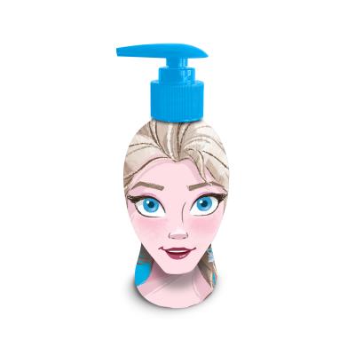 Disney Frozen Kids 2-in-1 Bubble Bath & Shampoo – Gentle, Paraben-Free with Vitamin E & A, pH Balanced for Sensitive Skin, Scented, Pump Dispenser, 3D Bottle, Ages 3+, 300ml