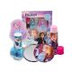 Disney Frozen Kids Beauty Set for Girls - Girls Makeup Set Includes Turquoise Nail Polish, Mirror, Lip Gloss and Lip Balm - Safe, Fun, and Best Gift for Girls Aged 3+