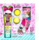 LOL Surprise Bath Gift Set for Kids – Natural, Vegan & Mango Fragrance 2-in-1 Shower Gel & Shampoo (240ml), Bath Bombs (2 x 55g), LOL Design Socks – Ideal Gift for Kids