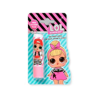 LOL Surprise Strawberry Flavoured Kids Lip Balm with Moisturising & Nourishing Formula