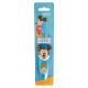 Disney Mickey Mouse Flashing Toothbrush for Kids with 2 Minute Flashing Light, Soft Rounded Bristles, and Comfortable Handle Grip for Children Ages 3+