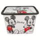 Disney Mickey Mouse Kids Storage Boxes 23L – BPA-Free Plastic – Keeps Kids Rooms Tidy, 39 x 29 x 27 cm (Large)