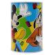 Mickey Mouse Metal Piggy Bank for Kids – Durable Coin & Cash Money Box, Official Licensed Savings Tin for Children’s Room Décor