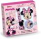 Minnie Mouse Kids Beauty Set for Kids - Makeup set for Girls includes Pink Nail Polish, Detailed Mirror, Lip Gloss, and Lip Balm - Safe, Fun, and Best Gift for Girls Aged 3+