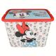 Disney Minnie Mouse Kids Storage Boxes 23L – BPA-Free Plastic – Keeps Kids Rooms Tidy, 39 x 29 x 27 cm (Large)