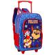 Paw Patrol Kids Foldable Trolley Backpack – Lightweight Travel Luggage Bag for Children Ages 6-13, Perfect for School, Travel & Holidays