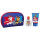Paw Patrol Kids Perfume Gift Set, Eau de Toilette (50ml), Shower Gel (100ml) & Travel Toiletry Bag, Natural, Vegan & Dermatologist-Tested