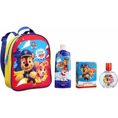 Paw Patrol Gift Set for Kids - Includes Eau de Toilette, Shower Gel and Backpack - Natural, Vegan and FSC Approved Gift Set