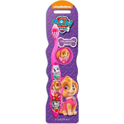 Paw Patrol Skye Kids Toothbrush with Travel Cap – BPA-Free, Soft Bristles for Children Aged 3-12