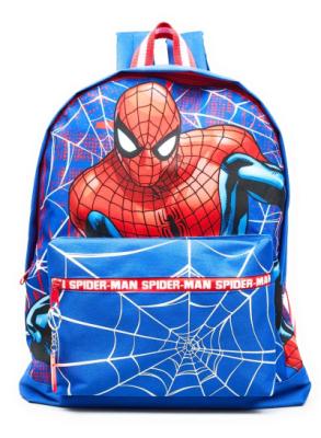 Spiderman Backpack for Kid's Roxy Dynamic, Red & Blue, Pack of 1